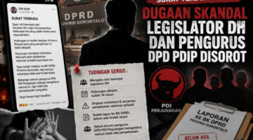 Surat Terbuka Guncang Gorontalo, Legislator DH Diterpa Dugaan Skandal, BK DPRD Dipertanyakan